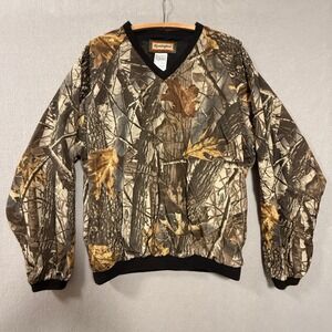 Remington Lightweight RealTree Hardwood Camo Pullover Jacket  Men Size M